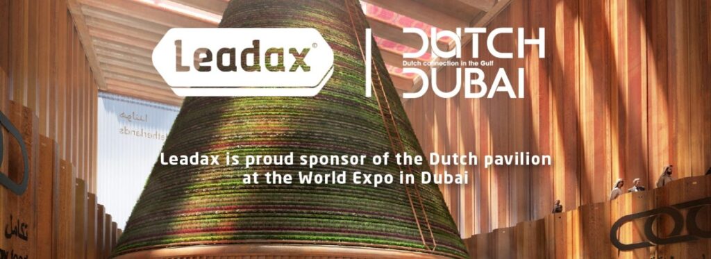 Als circulaire innovator sluit Leadax zich aan bij de World Expo 2020 in Dubai