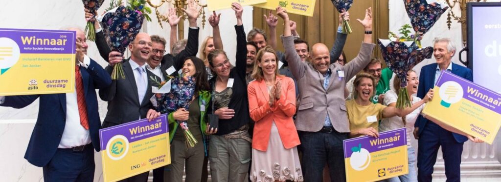 Leadax heeft de ING Circulair Ondernemenprijs gewonnen