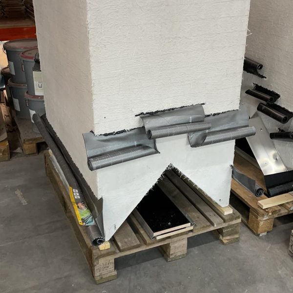 Schoorsteen prefab Leadax Schoorsteen prefab Leadax